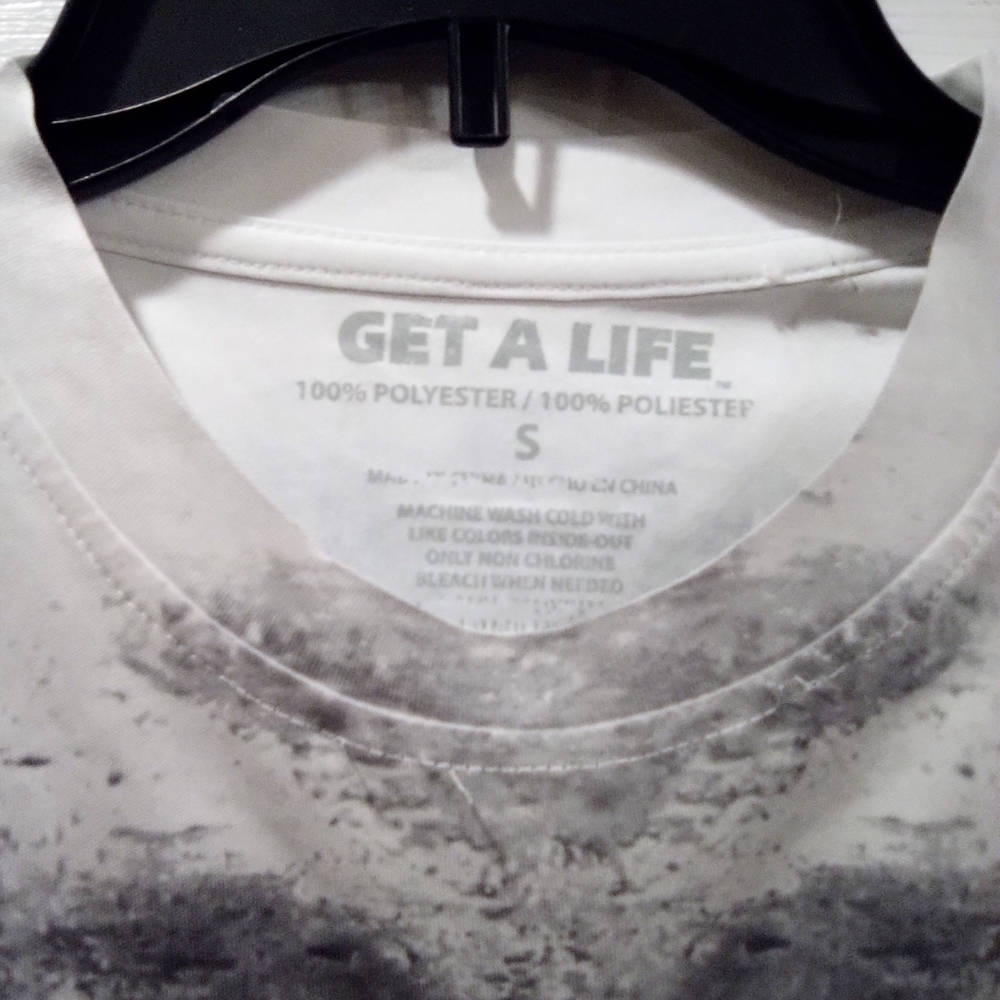 Get A Life Skull Unisex Shirt Size S - Picture 7 of 7